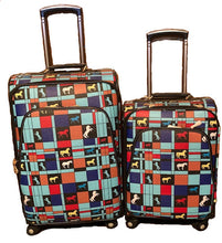 Load image into Gallery viewer, The Trail Of Painted Ponies Collection Luggage - Turquoise