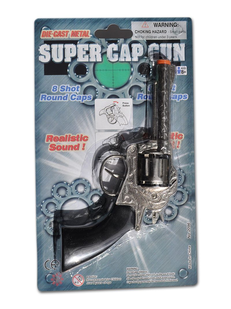 Silver Cap Gun 