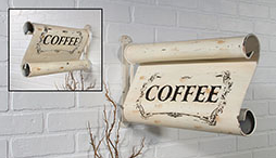 Vintage Two Sided Coffee Sign
