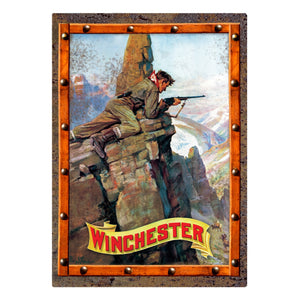 "Big Horn" Winchester Tin Sign