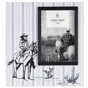 "Ranch Life" Cowgirl Picture Frame - 5" x 7"