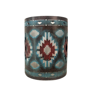 Aztec Metal Wall Sconce