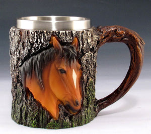 Woodland Horse Mug