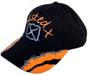 Twisted X Hunter - Black & Orange Cap