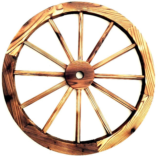 (AHWW) Decorative Wagon Wheel 23-1/2