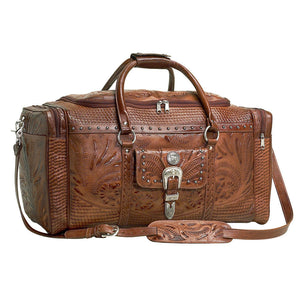 (AW8565721) "Retro Romance" Western Leather Rodeo Bag by American West