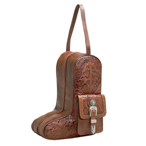 (AW8565736) "Retro Romance" Western Leather Boot Bag by American West