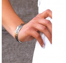 Load image into Gallery viewer, Curio Finish Horses of a Different Color Cuff Bracelet