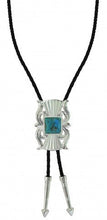 Load image into Gallery viewer, Gates of the Mountains Turquoise Bolo Tie - Made in the USA!