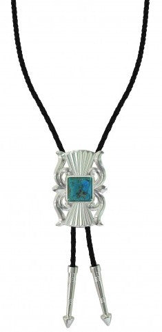 Gates of the Mountains Turquoise Bolo Tie - Made in the USA!