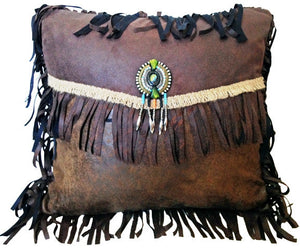 (CARJB6149) "Pecos Trail" Western Medallion Envelope Accent Pillow