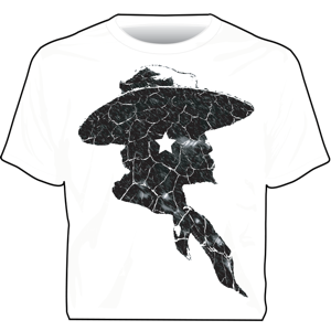 "Cracked Head" Western Cowboys Unlimited T-Shirt