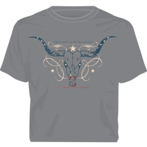 "Skull Flag" Western Cowboys Unlimited T-Shirt