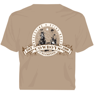 "Established" Western Cowboys Unlimited T-Shirt