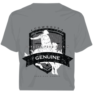 "Genuine" Cowboys Unlimited Adult T-Shirt