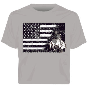 "American Bronc" Cowboys Unlimited Adult T-Shirt