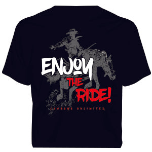 "Enjoy Ride" Cowboys Unlimited Adult T-Shirt