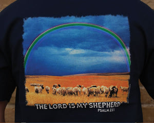 (CB482) "Lord is My Shepherd" Western T-Shirt