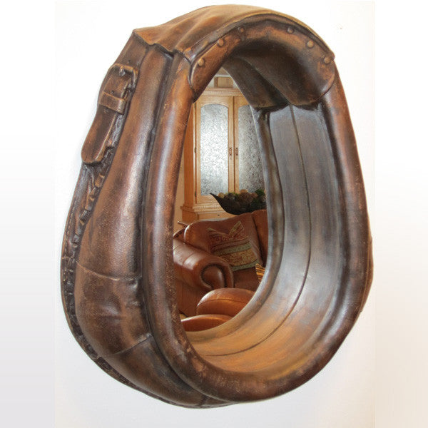 (CHDCM) Reproduction Horse Collar Mirror