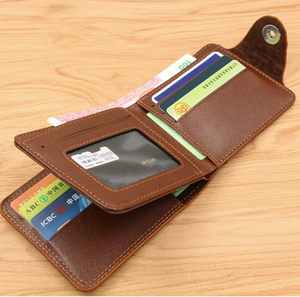 Western Brown Bi-Fold Wallet with Croc Print