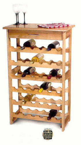 (CS7237) Wine Rack w/36 Bottle Storage