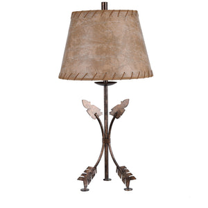 Bent Arrow Table Lamp - Set of 2