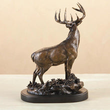 Load image into Gallery viewer, (DM-B5030054) &quot;One Chance&quot; Whitetail Deer Sculpture by Marc Pierce