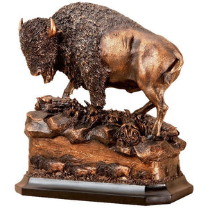 (DM-B5220022) "American Icon" Buffalo Sculpture