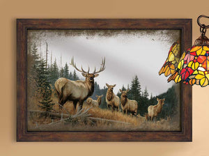 "Royal Mist" Elk Decorative Mirror