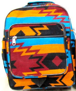 (EPAPACKTL) Southwestern "Santa Fe" Style Backpack Teal