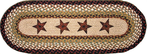 (EROP-019) Barn Stars Oval Patch Runner