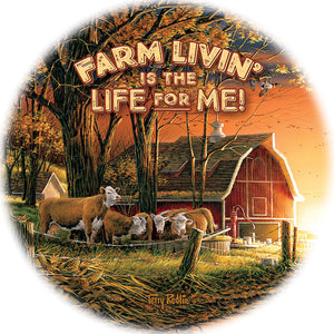 Farm Livin' Coasters-Set/4