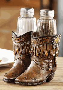 Cowboy Boots Salt & Pepper Shakers