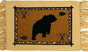"Bear" Western Placemat - 13" x 19"