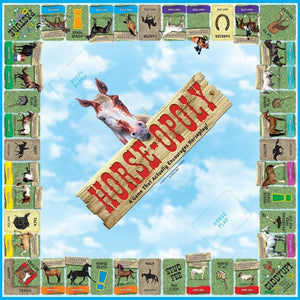 Horse-opoly Western Board Game