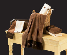 Load image into Gallery viewer, (HXTW2010) &quot;Embroidery Star&quot; Western 3-Pc. Towel Set