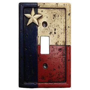 (HXWD8008-SS) Texas Single Switch Cover Plate
