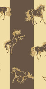 "LINEAR HORSE" Sheet Set Twin