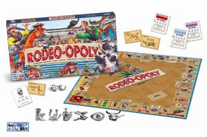 Rodeo-opoly Western Board Game
