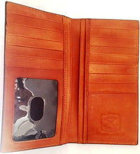 Load image into Gallery viewer, (WFAXRC-12) Twisted-X Western Tooled Rodeo Wallet with Buckstitch