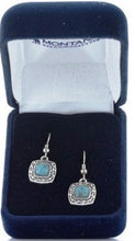 Load image into Gallery viewer, (MSER1263) Western Blue Earth Turquoise Drop Earrings