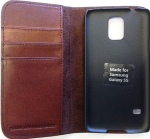(3DB-PH917) Western Teal Cell Phone Case/Wallet for Samsung Galaxy S4