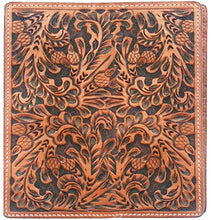 Load image into Gallery viewer, (WFAC1213) Western Tooled Leather Rodeo Wallet