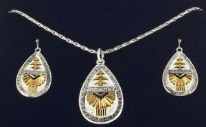 "Southern Rays of Light" Aztec Jewelry Set