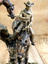 Load image into Gallery viewer, &quot;Last Creek Crossing&quot; Western Sculpture by Marc Pierce