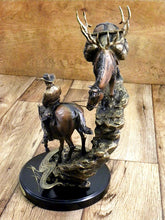 Load image into Gallery viewer, &quot;Last Creek Crossing&quot; Western Sculpture by Marc Pierce