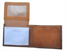 Load image into Gallery viewer, Horse Head Brown Leather Billfold (Made In The USA)