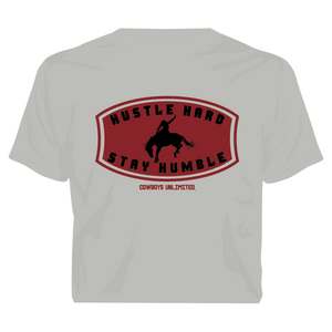 "Hustle Hard" Western Cowboy's Unlimited T-Shirt