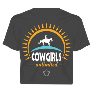 "Sun Rider" Cowgirls Unlimited T-Shirt