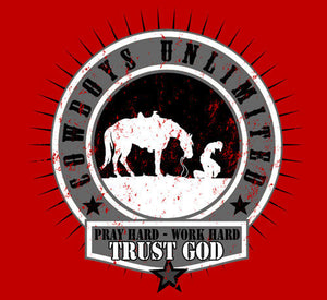 (MBCH1894) "Trust God" Adult Christian T-Shirt